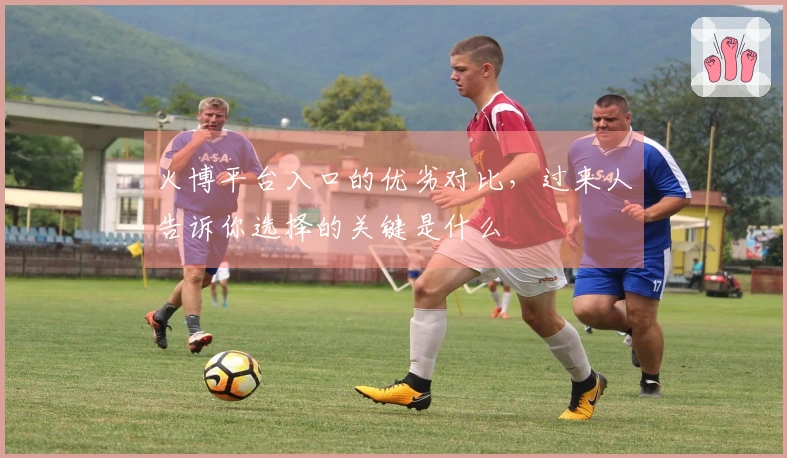 火博平台入口的优劣对比，过来人告诉你选择的关键是什么